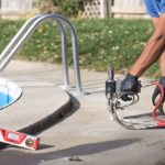 concrete pool deck repair